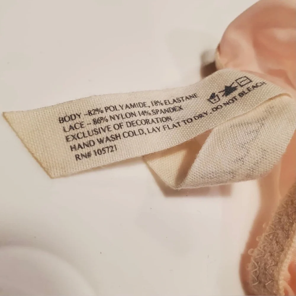 Underella Ella Moss Mimi Powder Pink Thong NWT